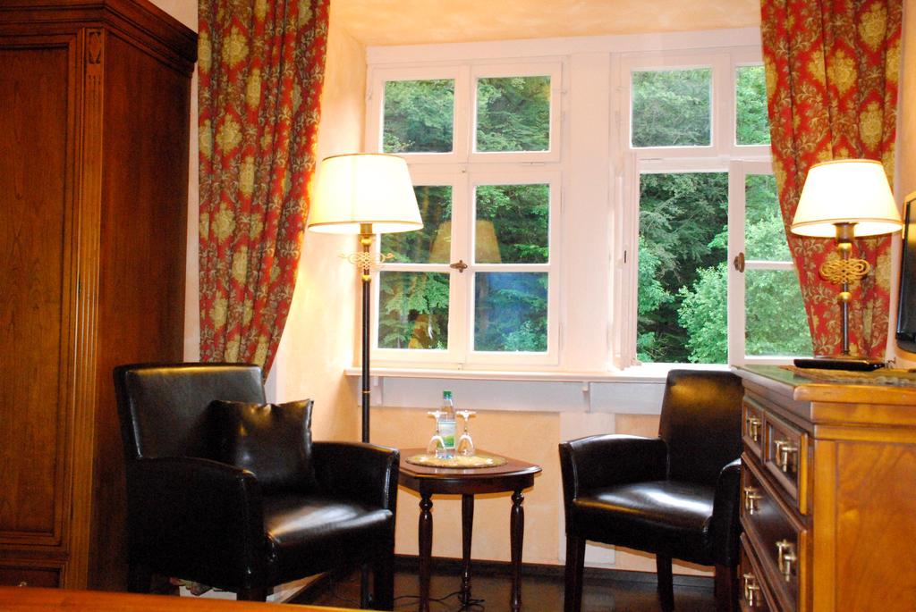 Rhoen Hotel Waldcafe St. Georg Staatsbad Brückenau Exteriér fotografie