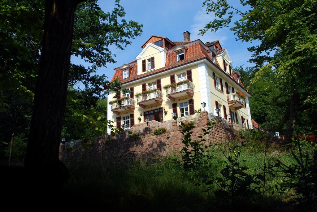 Rhon Hotel Waldcafe St. Georg Staatsbad Brückenau Exteriér fotografie